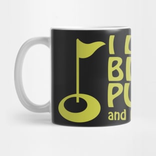 I Like Big Putts And I Cannot Lie Golf Humor Mug